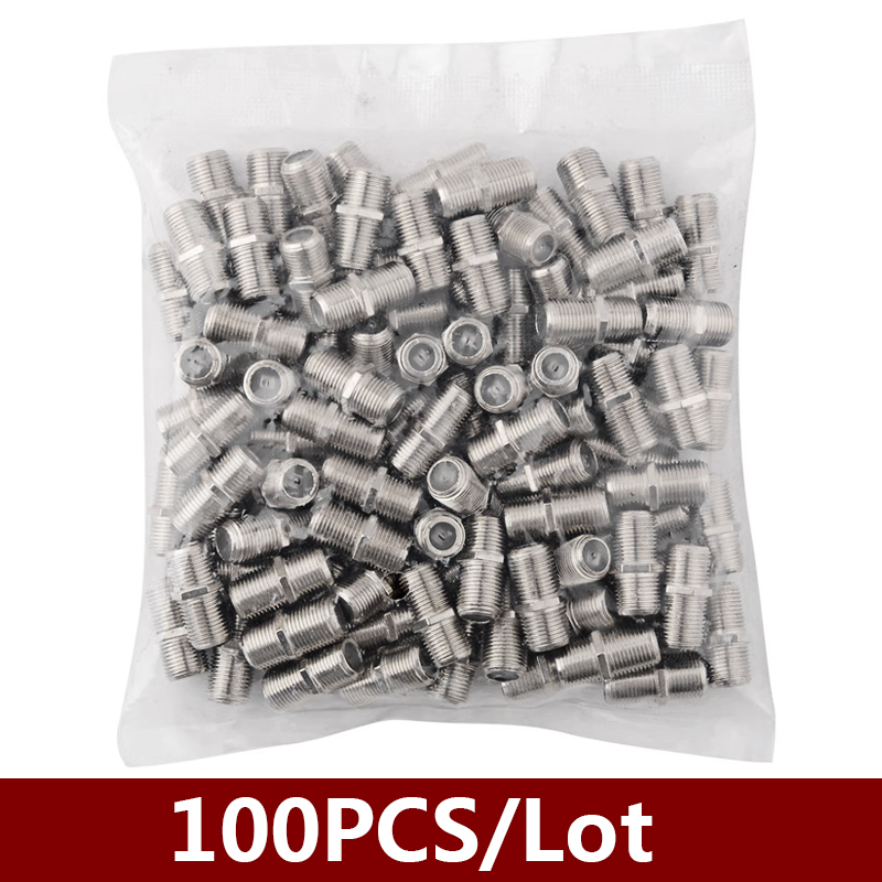Power Tools Video - 100 Pz/lotto Tipo F Adattatore Accoppiatore