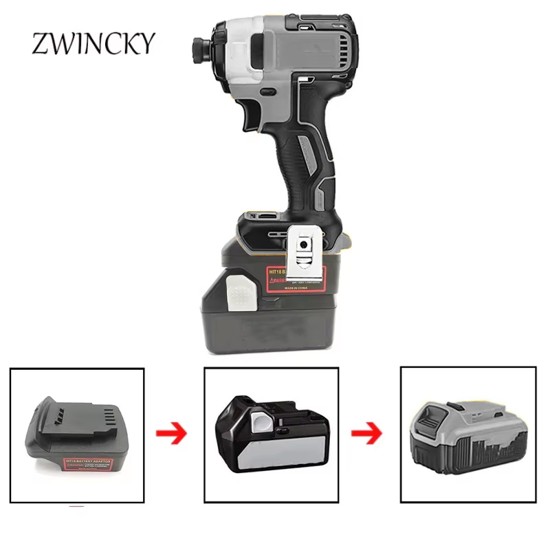 Power Tools Hikoki - Adattatore Convertitore ZWINCKY per Batteria Li-ion