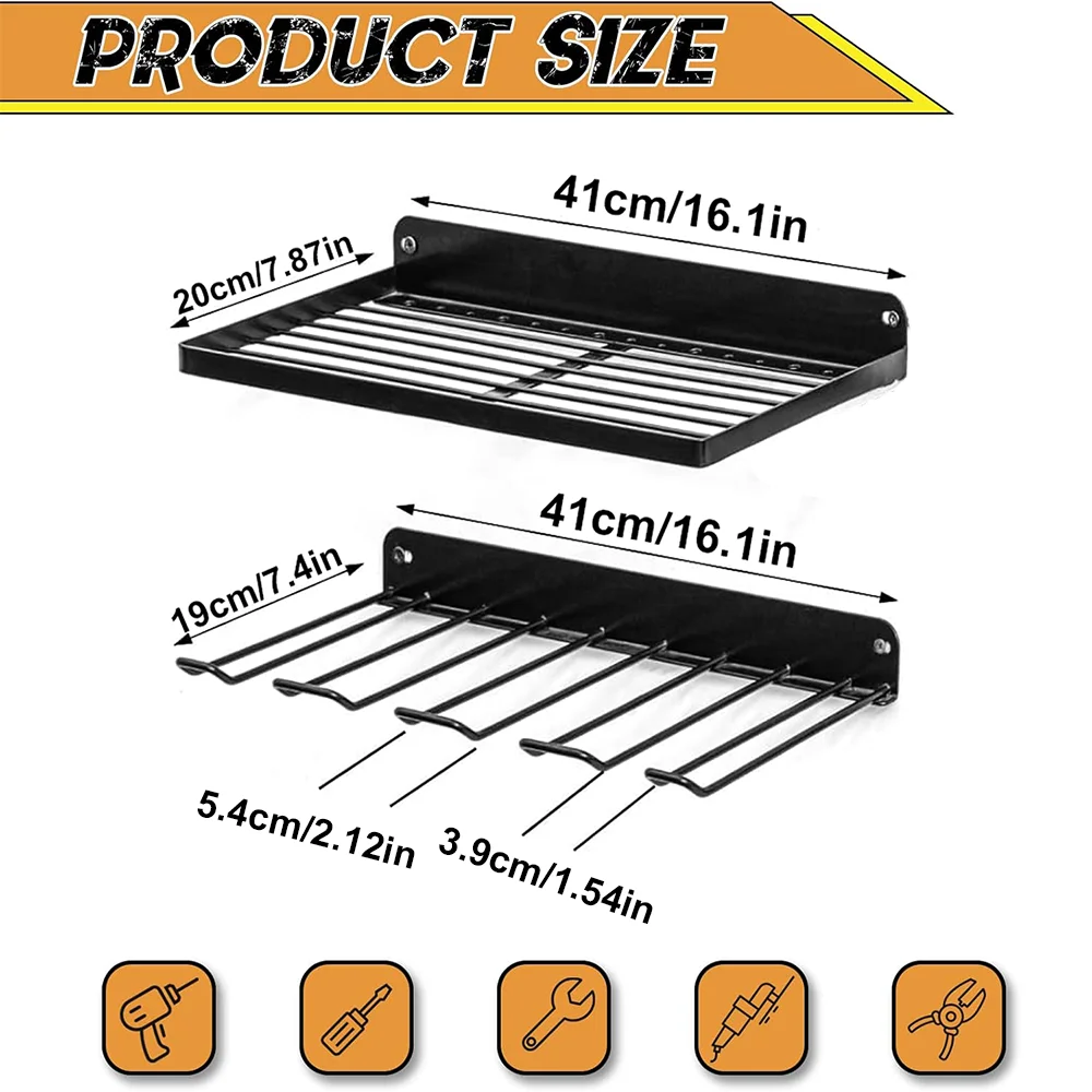 Supporto per montaggio a paret - Power Tools On Pegboard recensione e prezzo